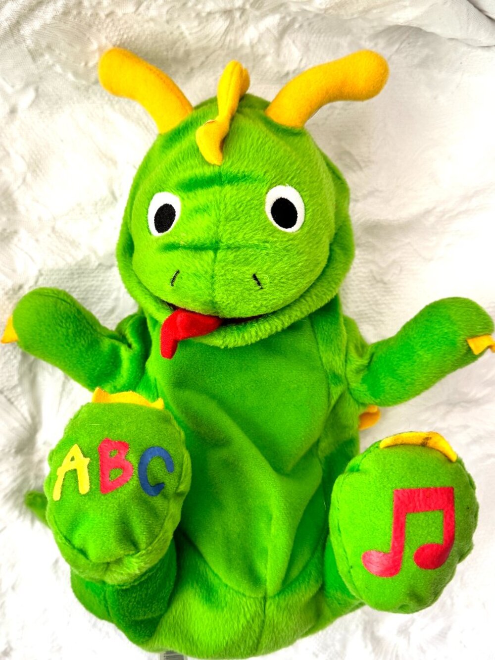 Works Singing Rare Disney Baby Einstein Legends & Lore Bard Dragon Puppet TESTED
